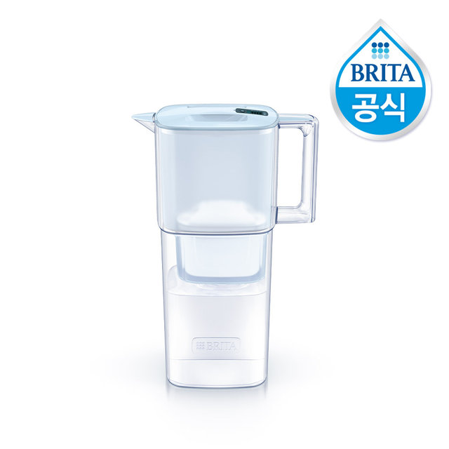 브리타 정수기 리켈리 2.2L 블루 + 기본필터 1입