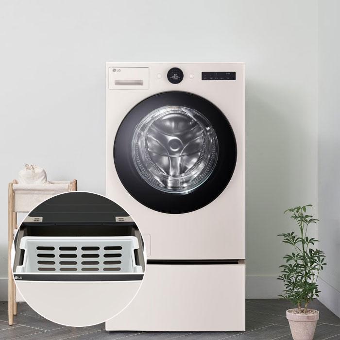 LG전자 [구독] LG전자 오브제컬렉션 워시콤보 FH25EA + 수납함 FP7E 의무60개월