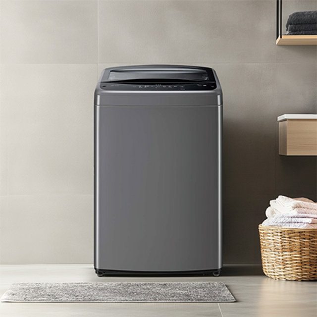 LG 통돌이세탁기 15KG TR15DV5 (미드블랙, 스테인리스, 측면필터)