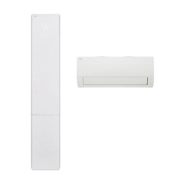 LG전자 [구독] LG전자 오브제 휘센뷰2 일반배관 2in1에어컨 FQ18EU2EB2 58.5㎡+18.7㎡ 실외기포함 전국기본설치무료 의무60개월