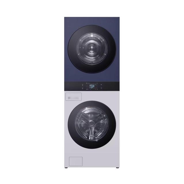 워시타워 25kg+25kg WA2525MYHF (네이처크림그레이, 네이처네이비)