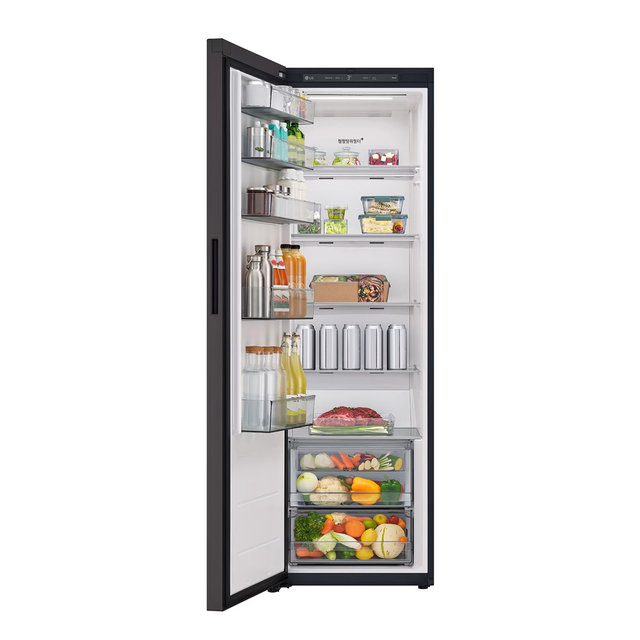 컨버터블 패키지 오브제컬렉션 Fit & Max 1도어 빌트인 냉장고 X324GB5.AKOR [387L,베이지] +구독
