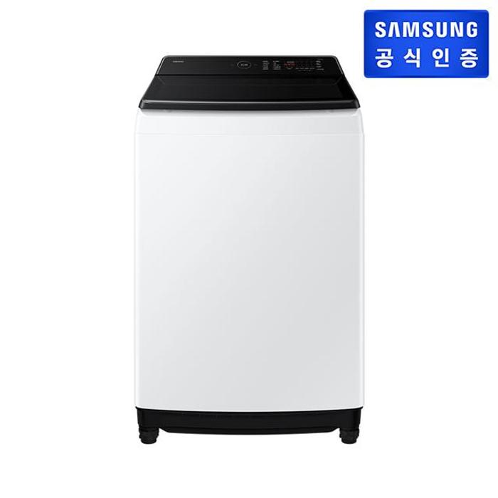 삼성전자 [구독] 삼성전자 1주이상 소요 그랑데 통버블 19kg 일반 세탁기 WA80F19SKW 화이트 의무36개월