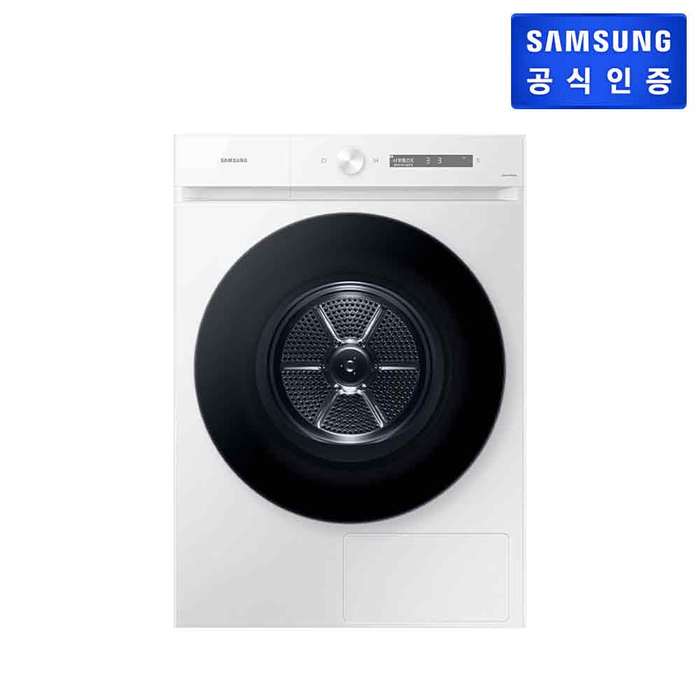 [구독] 삼성전자 스태킹키트포함 17kg AI 건조기 DV17CB6600BW 화이트 의무36개월