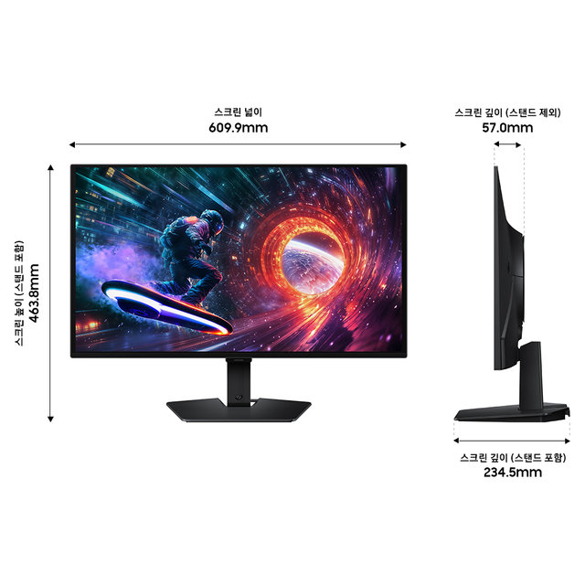 삼성전자 오디세이 OLED G5 LS27FG500 27인치 게이밍 모니터 LS27FG500SKXKR 