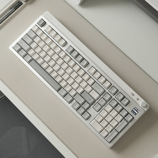 플럭스 커스텀 키보드 세트 (카밍실버) PLX-KB99SL(SET)