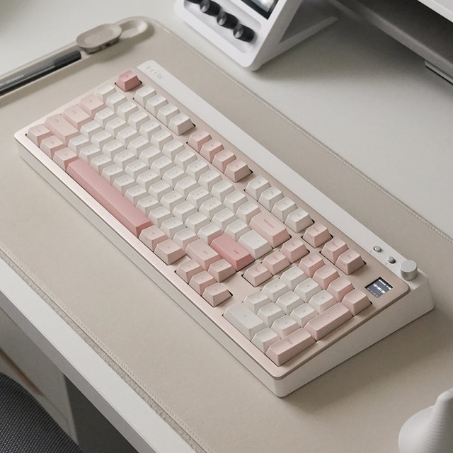 플럭스 커스텀 키보드 세트 (블라썸 핑크) PLX-KB99PK(SET)