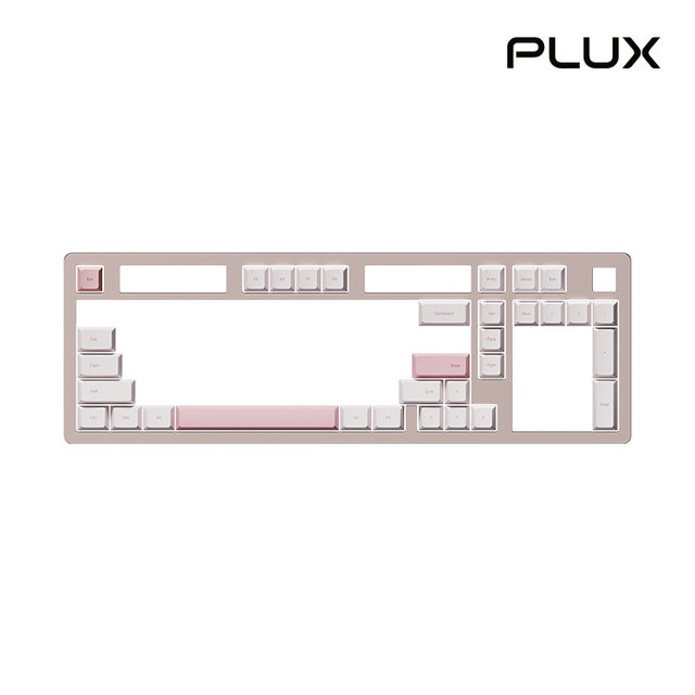 플럭스 커스텀 키보드 세트 (블라썸 핑크) PLX-KB99PK(SET)