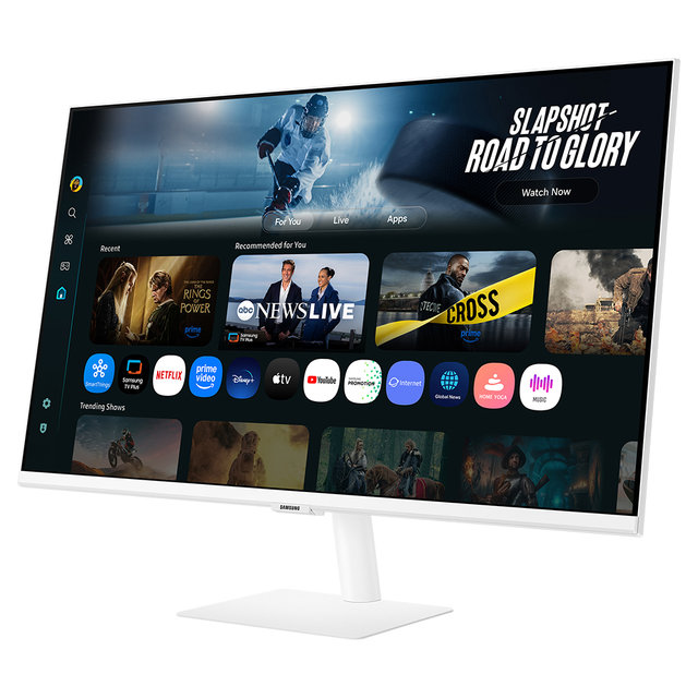 삼성전자 스마트모니터 M7 M70F S32FM701 화이트 80cm(32인치) UHD 4K + 이동식 스탠드 IPTV 화이트 패키지