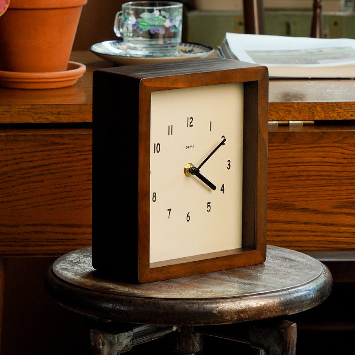 아이노비아 오르미 레트로 미로클락 우드 무소음 추시계 벽시계 괘종시계