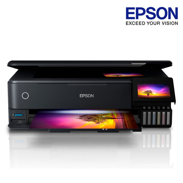 엡손 L8180 정품 무한 잉크젯복합기 포토프린터 복합기 A3 자동양면인쇄 WiFi 잉크포함