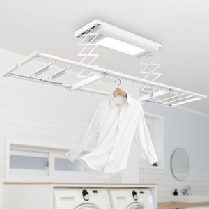 [핫딜] 입점기념! 하드웰 설치형 스마트 빨래건조대/ LED 행거 할인전