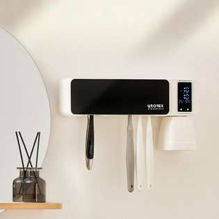 유토렉스 클리온 칫솔 건조 UV 살균 히팅 자동살균 스마트시계 칫솔살균기 