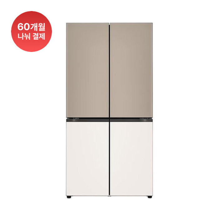 [중고] LG전자 최상급 디오스 오브제컬렉션 매직스페이스 4도어 냉장고 H875GCB111.CKOR 870L