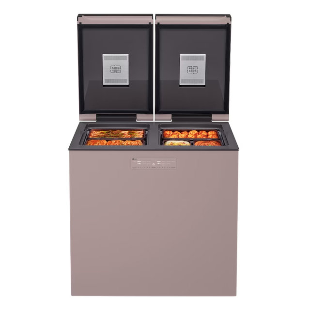 디오스 오브제컬렉션 김치톡톡 뚜껑형 김치 냉장고 Z225MKK151 (217L, 메탈, 클레이핑크, 1등급)