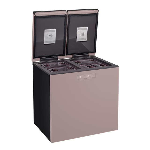 디오스 오브제컬렉션 김치톡톡 뚜껑형 김치 냉장고 Z225MKK151 (217L, 메탈, 클레이핑크, 1등급)