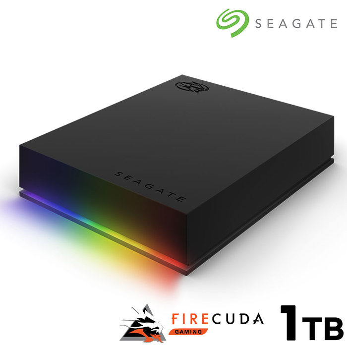 씨게이트 파이어쿠다 외장하드 1TB 데이터복구 Firecuda Gaming HDD 1테라 전용파우치