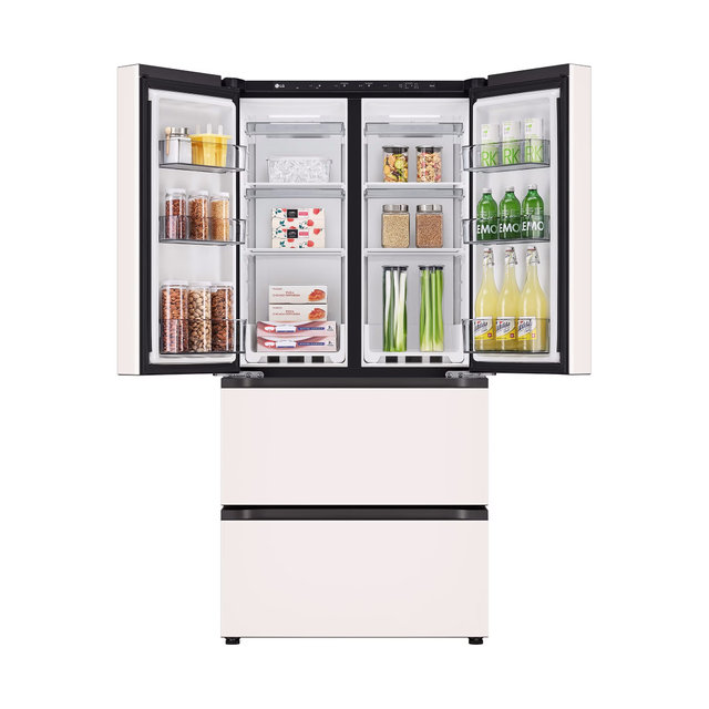 AI 디오스 오브제컬렉션 김치냉장고 스탠드형 Z490MEEF11 (491L, 메탈, 베이지, 1등급)