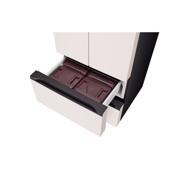 AI 디오스 오브제컬렉션 김치냉장고 스탠드형 Z490MEEF11 (491L, 메탈, 베이지, 1등급)