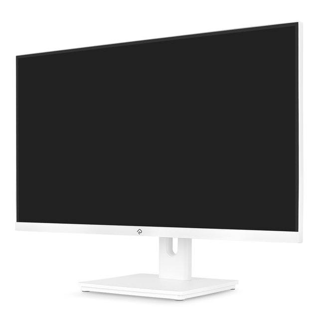 래안텍 PANTHEON QA2720S 나노IPS 120 QHD USB-C 화이트 멀티스탠드