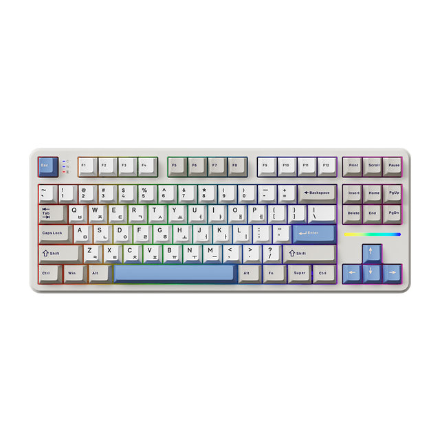 ABKO AP87W 3모드 무선 게이밍 키보드