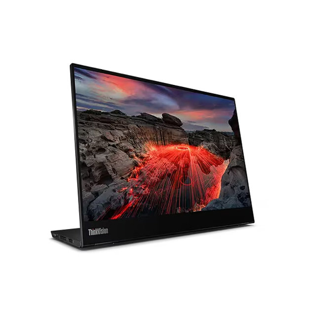 레노버 35.5cm (14형) 2.2k 터치 휴대용 모니터 노트북 보조 모니터 ThinkVision M14t Gen2