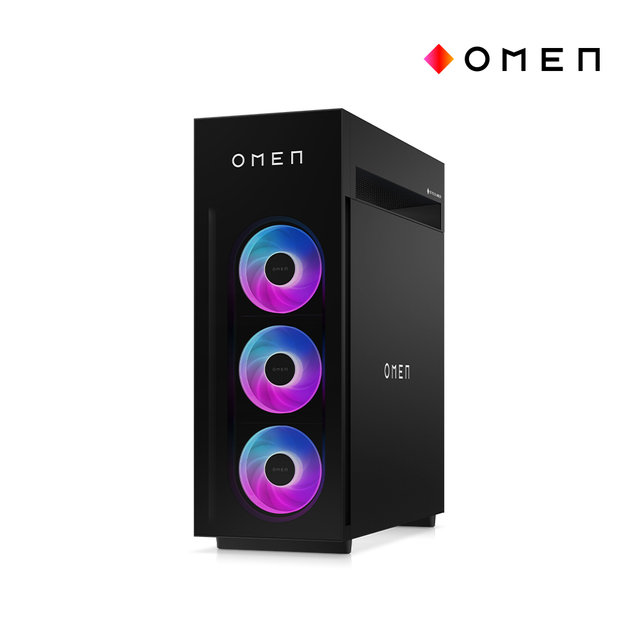 최종1249만/HP OMEN 45L GT23-0000KL 라이젠9-9950X3D/RTX5090/128GB/4TB/DOS/3년워런티 게이밍 PC 컴퓨터 본체