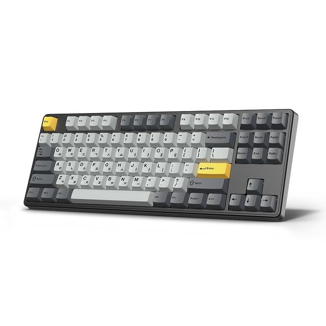 GK797PRO 3모드 폼떡 가스켓 저소음기계식키보드 스페이스블랙(딥블루 뽀송 38g)