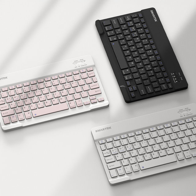 [스마텍] [본사] 초슬림 초경량 블루투스 키보드 I 안드로이드 ios 윈도우 호환 STBK-4000