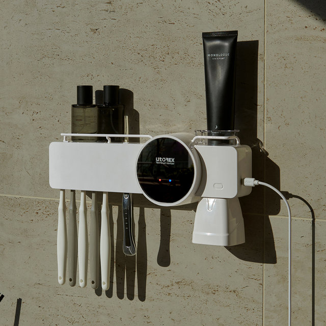 유토렉스 루나 유선 24H 히팅 건조 칫솔살균기 UTC-H59W 헤드형