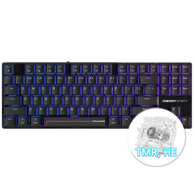 체리 엑스트리파이 MX 8.2 PRO TMR 무선 8K 래피드 트리거 (블랙/화이트)