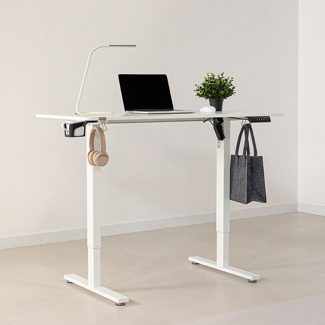 [비밀특가] 롱코 모션데스크 높이조절 높낮이조절 스탠드 책상 싱글슬림플러스 1200