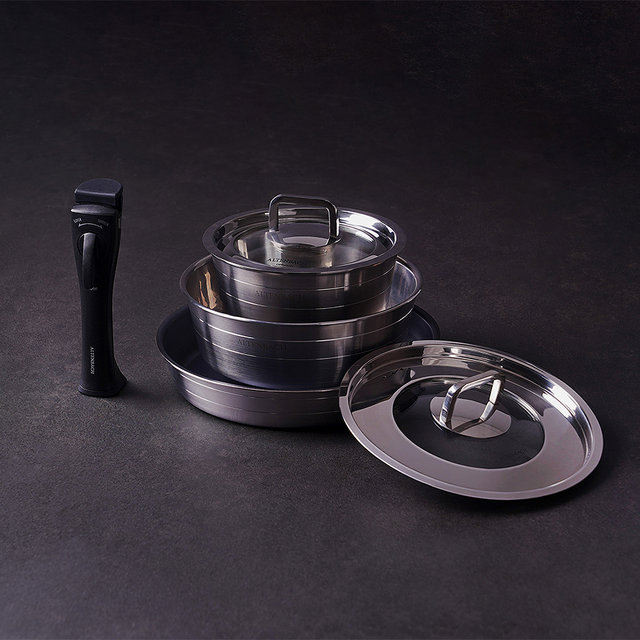 [비밀특가] 알텐바흐 디펜더스S 프라이팬 팬팟세트(6종) 인덕션 스테인리스