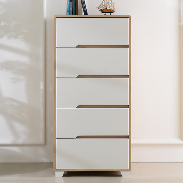  장인가구 시클리 화이트 600 5단 서랍장