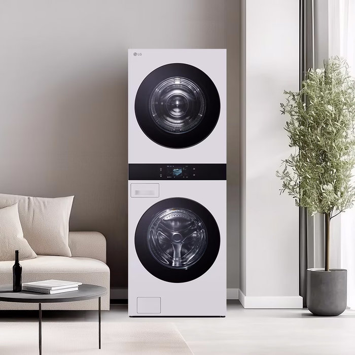 [구독] LG전자 워시타워 25kg+25kg WA2525MMHF 그레이/그레이 의무60개월