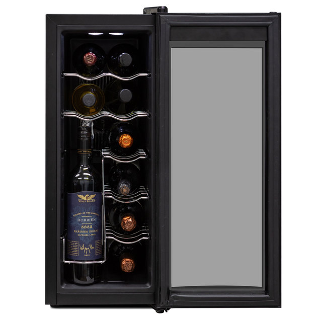 Haier 하이얼 아쿠아 저소음 와인셀러 냉장고 HWC35MNB 12병