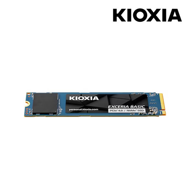 키오시아 Exceria Basic 1TB M.2 NVMe SSD (Gen4/QLC/5년)