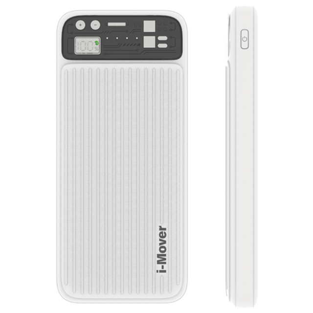 아이무버 PD20W 고속충전 보조배터리 20,000mAh 슬림 바형 화이트