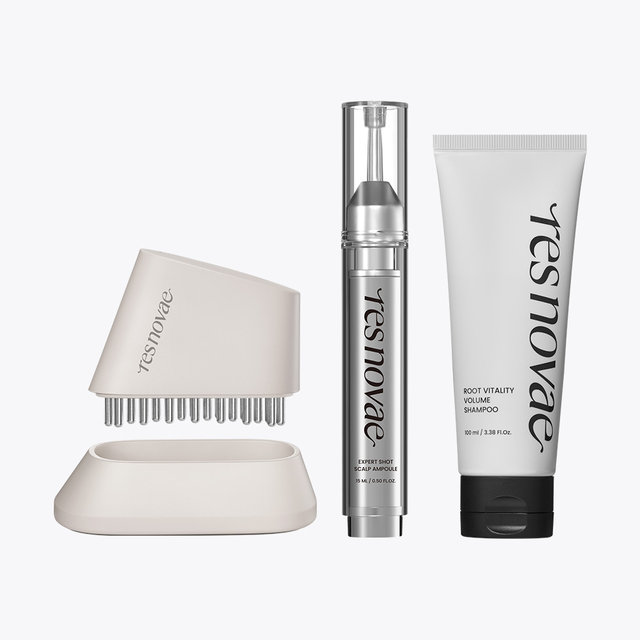 [베이직] 레스노베 하이퍼샷 (베이지)+스칼프앰플 15ml 1개+볼륨샴푸 100ml 1개