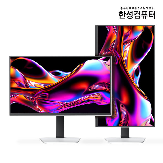 한성컴퓨터 TFG27U16PM180ZMW Fast IPS QD Mini LED UHD 160Hz FHD 320Hz 듀얼모드 화이트 모니터(무결점)