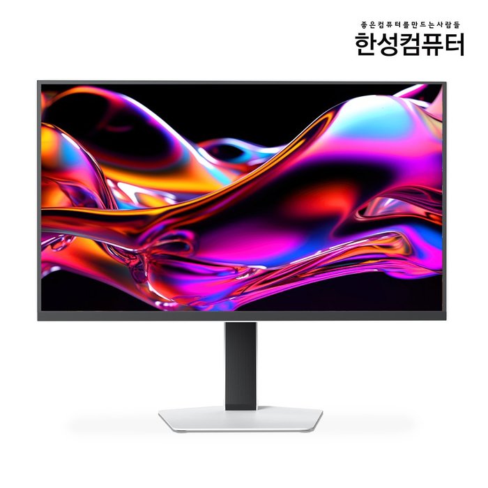 한성컴퓨터 TFG27U16PM180ZMW Fast IPS QD Mini LED UHD 160Hz FHD 320Hz 듀얼모드 화이트 모니터 무결점