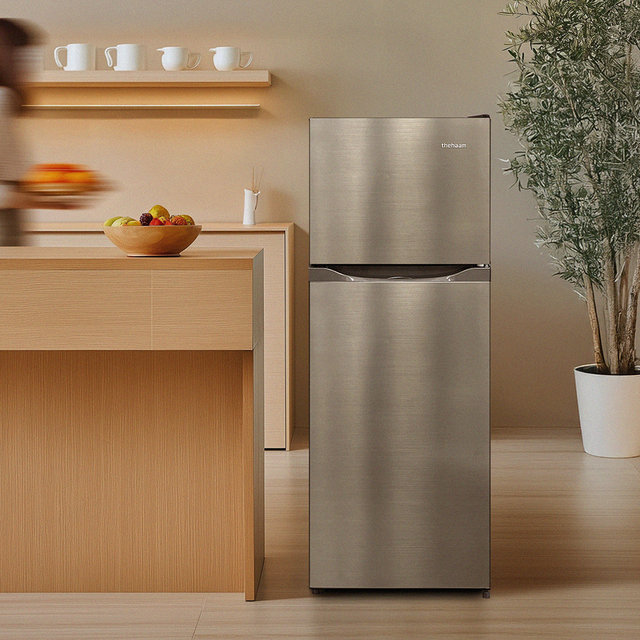 더함 소형 미니 냉장고 사무실 신혼 원룸 냉장고 2도어 냉장고 139L R139MS1-D1TM