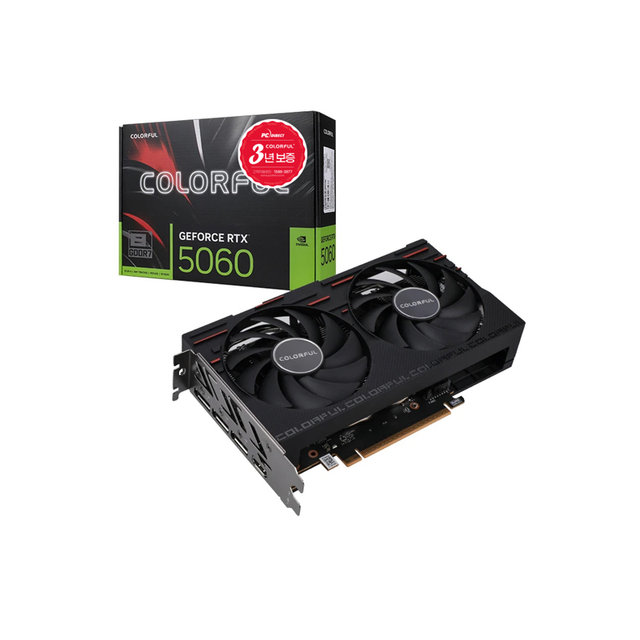 COLORFUL 지포스 RTX 5060 GAMING DUO D7 8GB 피씨디렉트 VGA