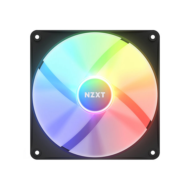 NZXT F140 RGB CORE 블랙 2팩+컨트롤러 케이스팬 쿨링팬 140mm