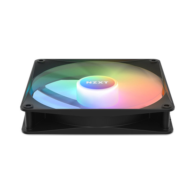 NZXT F140 RGB CORE 블랙 2팩+컨트롤러 케이스팬 쿨링팬 140mm