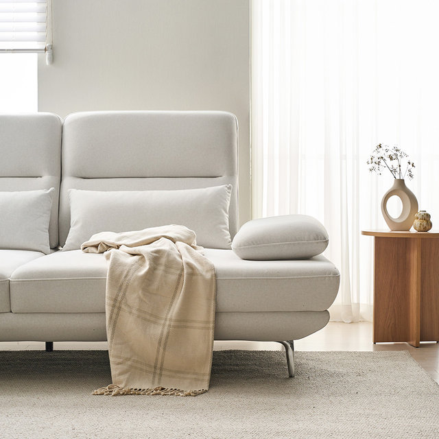 [비밀특가] 장인가구 도이 4인용 스윙 타이보텍스 이지클린 패브릭 소파 (스툴 포함)