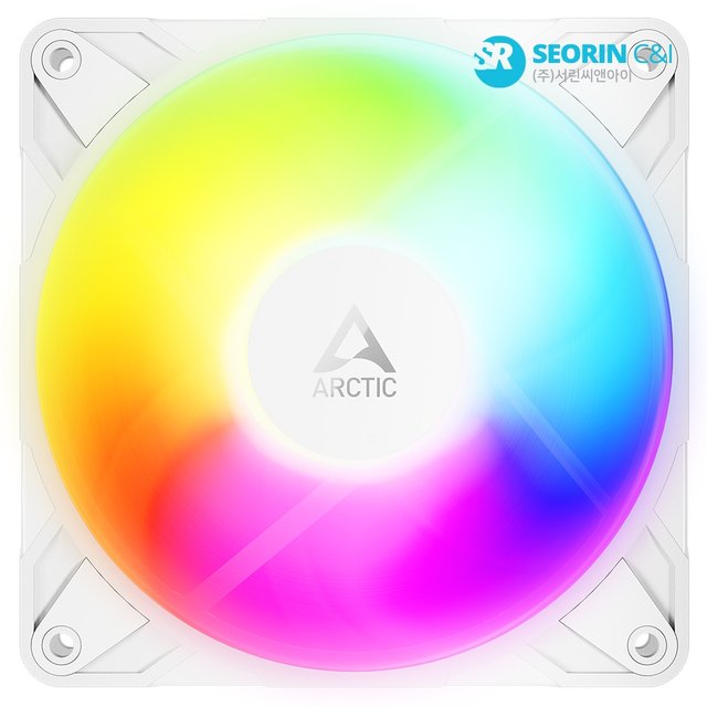 [서린공식] ARCTIC P12 Pro ARGB 리버스 화이트 3팩