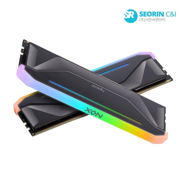 [서린공식] Apacer DDR5-5200 CL40 NOX RGB 블랙 패키지 (32GB(16Gx2))