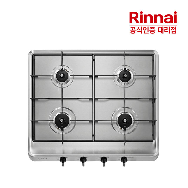[전국설치] 린나이 4구 빌트인 가스레인지 RBR-S4000 HM