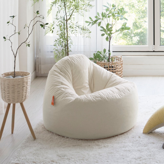 [비밀특가] 대형 블루밍 B807 스웨이드 빈백소파 [빈백+풋스툴세트]